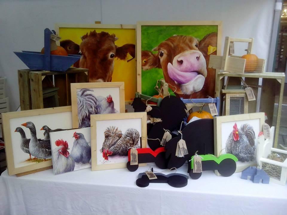 One of our craft fair displays.